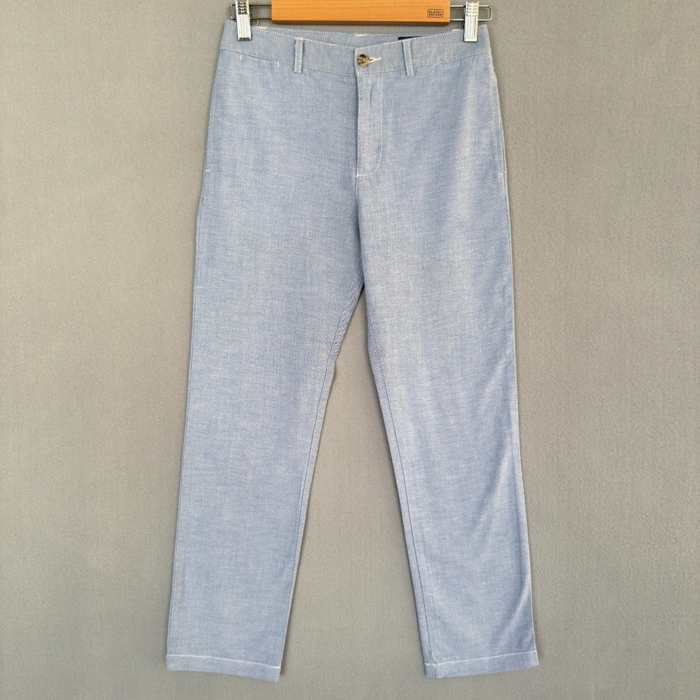 Polo Ralph Lauren Boy's Flat Front Cotton Chino Pants Size 12 Light Blue